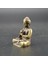 Mini Buda Heykeli Bronz Buda Heykeli Çin Budizmi Saf Bakır Bronz Sakyamuni Buda Heykeli (Yurt Dışından) 3