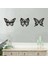 Adet Kelebek Metal Duvar Dekoru Siyah Kelebek Metal Duvar Asılı Dekorlar Çiftlik Evi Rustik Ev Ofis Yatak Odası Dekoru (Yurt Dışından) 5