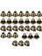 30 Adet Bells Craft Küçük Bells Pirinç Bells Vintage Bells Asılı Rüzgar Çanları Yapma Köpek Eğitimi Için Kancalarla (Yurt Dışından) 1