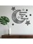 Ramazan Kareem Çıkartmalar Süslemeleri Duvar Eid Muak Ev Için Ay ve Yıldız Çıkartması Islam Ayna Dekor Burcu Müslüman, C (Yurt Dışından) 5