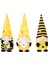 3 Adet Bumble Bee Peluş Gnome Dekorasyon - Bal Arısı Günü El Yapımı Bahar Iskandinav Tomte Nisse Isveç Bebeği (Yurt Dışından) 1