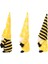 3 Adet Bumble Bee Peluş Gnome Dekorasyon - Bal Arısı Günü El Yapımı Bahar Iskandinav Tomte Nisse Isveç Bebeği (Yurt Dışından) 2