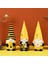 3 Adet Bumble Bee Peluş Gnome Dekorasyon - Bal Arısı Günü El Yapımı Bahar Iskandinav Tomte Nisse Isveç Bebeği (Yurt Dışından) 3