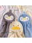 El Havlusu Asılı Emici Bebek El Havlusu Sevimli Penguen Ördek Cilt Dostu Yumuşak Çocuk, Sarı (Yurt Dışından) 5