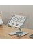 Dizüstü Bilgisayar Standı Alüminyum Alaşımlı Ergonomik Yükseltici Tablet Tutucu Soğutma Braketi 360° Macbook Lenovo Dizüstü Bilgisayar Için (Yurt Dışından) 2