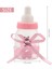 24 x Biberon Mini Biberon 4x9 cm Yapay Elmas Pembe Ayı Hediye Kız Bebek Bebek Vaftiz Iyilik (Yurt Dışından) 4