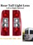 Ford Transit Mk7 2006 - 2014 Panel Van Sol Için Araç Arka Tampon Reflektör Arka Stop Lambası Fren Lambası (Yurt Dışından) 2