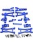 1/16 Mjx H16 16207 16208 16209 Rc Araba Yükseltme Parçaları Için Rc Araba Yükseltme Süspansiyon Kolu Direksiyon Bloğu Seti (Yurt Dışından) 1