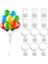 Helyum Için 16PCS Balon Ağırlığı, Balon Ağırlıkları, Helyum Balonları Için Balon Ağırlıkları, Düğün Için Plastik Set, Doğum Günü (Yurt Dışından) 2