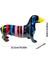 Sosis Köpek Süsü, Dachshund Heykeli, Modern Hayvan Dachshund Süsü Köpek Heykelciği, Ayakta Duran Yavru Köpek, Köpek Heykeli B (Yurt Dışından) 5
