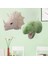 2 Parça Dinozor Kafası Duvar Süsleri 3D Sevimli Çocuk Odası Oturma Odası Bebek (Yurt Dışından) 2