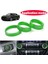 Dash Düğmeleri Trim Halkası 2015-2021 Ford Mustang Ses Far Anahtarları Ayar Düğmesi Kontrol Düğmesi Kapağı, Yeşil 3 Adet (Yurt Dışından) 3