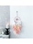 Dream Catcher Asılı Süs Dekor El Yapımı LED Işıkları Pembe Tüy Şifa Kristalleri Dreamcatchers Ev Duvar Dekoru Için (Yurt Dışından) 4