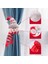 Noel Pencere Perde Tiebacks Süslemeleri Sevimli Bebek Kanca Ev Tatil Için Noel Accesorios Dekor Perde A (Yurt Dışından) 3