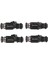 Mitsubishi Great Wall Hover Cuv H3 H5 Wıngle3 Wıngle5 V240 V200 4G63 4G64 4G69 Için 4 Adet/grup Yakıt Enjektörü 25345994 (Yurt Dışından) 4