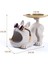 Reçine Cool Bulldog Crafts Köpek Uşağı Tepsi Anahtar Tutucu Depolama Takı Hayvan Odası Ev Dekor Heykeli, Siyah (Yurt Dışından) 4