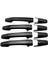 Adet Araba Yan Kapı Kolu Çerçeve Kapak Trim Honda Civic 2006-2011 Için Araba Styling Karbon Fiber (Yurt Dışından) 1