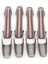 Adet Araba Yan Kapı Kolu Çerçeve Kapak Trim Honda Civic 2006-2011 Için Araba Styling Karbon Fiber (Yurt Dışından) 5