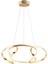 Istanbul Avize Damla Gold Ledli Modern Beyaz Power LED Avize 3