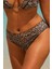 Capetown Leopar Desenli Dolgusuz Çıkarilabilir Kup Toparlayıcı Bikini Takım 5