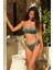 Bali Yeşil Dolgulu Straplez Push-Up Bikini Takım 2