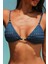 Olympos Petrol Mavisi Dolgusuz Toparlayıcı Bikini Takım 4