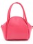 Fuşya SHK132 Suni Deri, Fermuarlı Tek Bölmeli, Çıtçıt Detaylı ,el, Kol ve Omuz Çantası 3