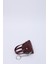 Bordo SHK213 Suni Deri Tek Bölmeli Zincirli, Fermuarlı, Mini Charm Çanta Aksesuarı ve Airpods Çantası 7