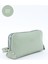 Mint Yeşil SHK222 Suni Deri, Fermuarlı ,4 Bölmeli ,askılı Telefon Cüzdanı ve El Çantası 2