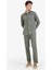 Regular Fit Normal Kesim Düz Paça Chino Haki Erkek Pantolon D7349AX/KH398 1