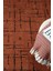Gaia Kiremit Halı Yıkanabilir Kaymaz Taban Şönil Kilim Dokuma Pamuk Taban Kilim 10118 80 x 150 cm 3