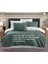 Reflection Dark Green Ranforce Light Pamuklu Çift Kişilik Nevresim Takımı 2