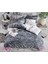 Marble Antrasit Ranforce Light Pamuklu Çift Kişilik Nevresim Takımı 2