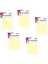 Yapışkanlı Not Kağıdı ( 75 mm x 75 Mm) Pastel Sarı ( 5 Adet ) 1