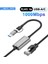 1.20 Metre 1000-MBPS RJ45 Ethernet Dönüştürücü Adaptör Type-C+Usb Çift Giriş Ce Lisanslı Sağlam Gigabit 1000MBPS RJ45 Ethernet Dönüştürücü Adaptör 1