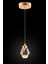 Istanbul Avize Kabarcıklı Liya Tekli Gold 3 Renk Ledli Modern LED Avize 4