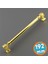 Mobilya Çekmece Mutfak Dolabı Dolap Kulpları Kulb 19.2 cm Gold Altın Metal Kulp 192 mm 1