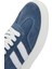 Kadın Mavi Bağcıklı Kalın Tabanlı Süet Deri Sneaker 25SFD511010 8