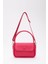 Fuşya SHK97 Suni Deri Ön Cep Detaylı 2 Bölmeli Ayarlanabilir Askılı El,kol ve Omuz Çantası 1