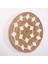 Mylamp Kaunos 75 X15 cm Çap- Doğal Abaka Duvar Tabağı 2