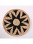 Mylamp Aspendos 40X9 cm Çap- Doğal Abaka Duvar Tabağı 2