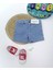 Mavi Denim Bebek Şort Denim - 18 Ay 1