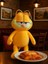Tembel Pati Garfield-Pofuduk Garfield-45 cm Peluş 1