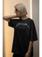Unisex Metallica North American Tour Sırt Baskılı Tişört, Oversize Rock Band Temalı T-Shirt 2