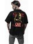 Unisex Ozzy Osbourne Sırt Baskılı Tişört, Oversize Rock Band Black Sabbath Temalı T-Shirt 3