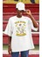 Unisex Silly Goose Summer Baskılı Tişört, Oversize Komik Kaz Temalı Bisiklet Yaka T-Shirt 3
