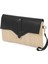 Cloe Mıknatıs Kapaklı Hasır Clutch Çanta 3