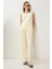 Modal Bluz Pantolon Takım LDZ0039 Sarı 1