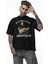 Unisex Fast Eddie Clark Ense Baskılı Tişört, Oversize Rock Band Motörhead Temalı T-Shirt 3