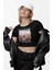 I Can Slay Yazılı Crop Top, Kadın Capybara Baskılı Crop Bluz 2